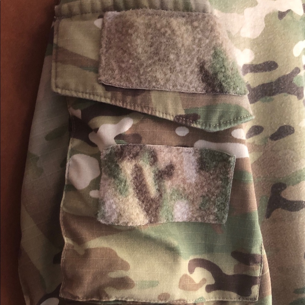 Patagonia Multicam Long Sleeve Half-Zip Tactical Shirt - Green/Brown - Picture 2 of 7